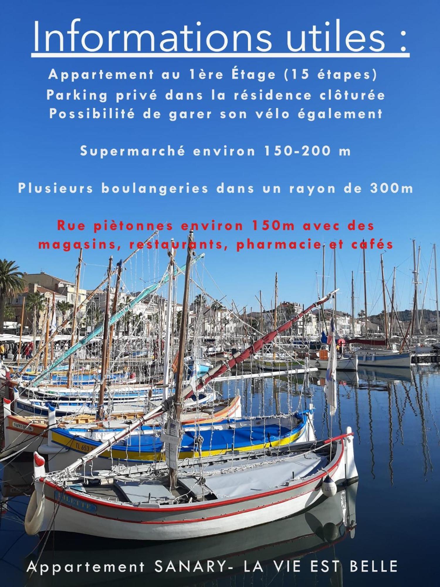 Sanary- La Vie Est Belle- Centre Ville 2 Minutes A Pied- Plage 5 Minutes Esterno foto